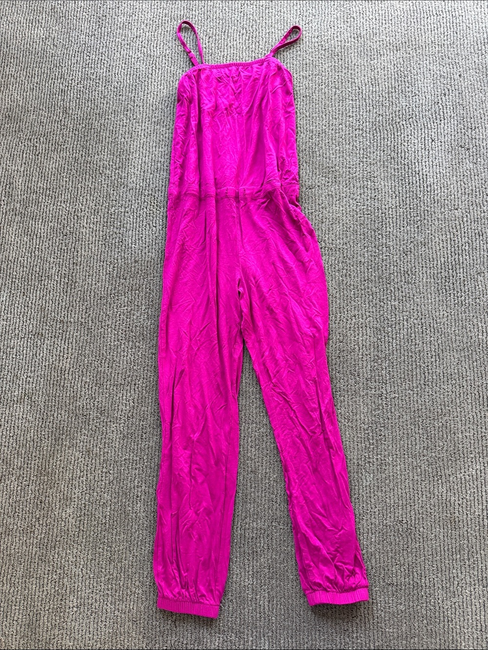 Katie J NYC Bright Fuchsia Pink Jumpsuit